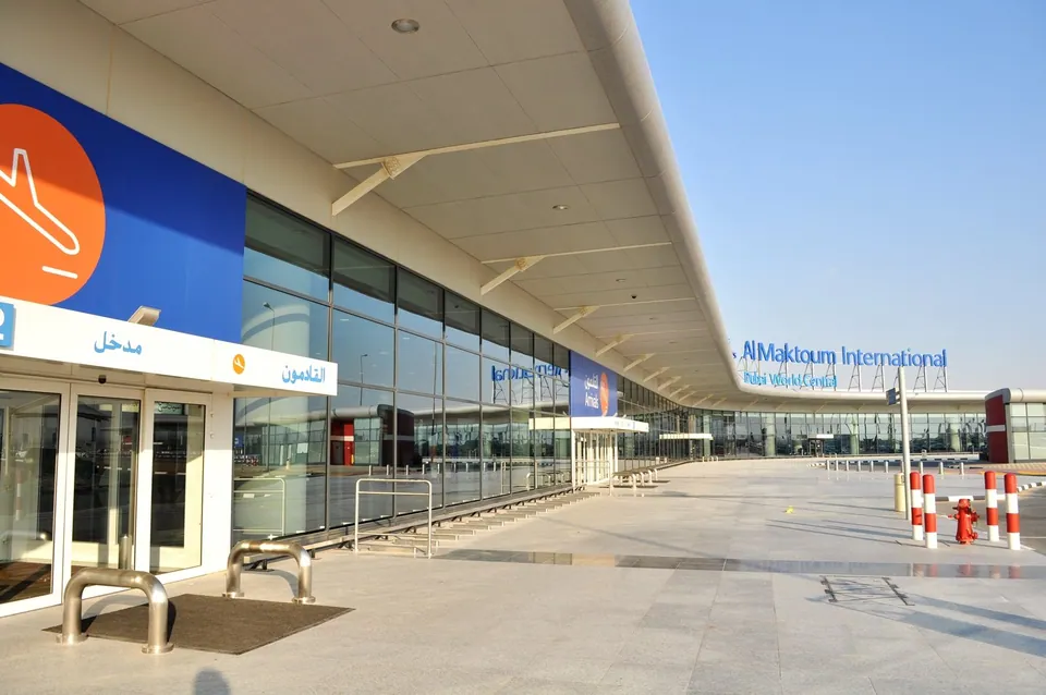 Passenger terminal at Al Maktoum International Airport